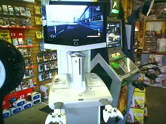 Playing Xbox 360