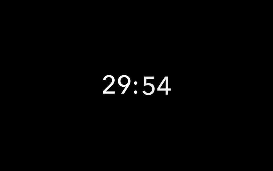 Keynote countdown timer ⏲