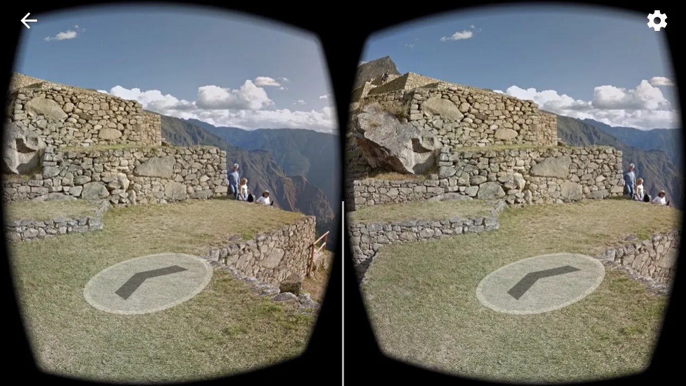 Google street view VR mode