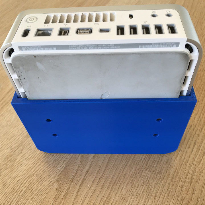 2009 Mac Mini wall mount alternate 3D model preview image